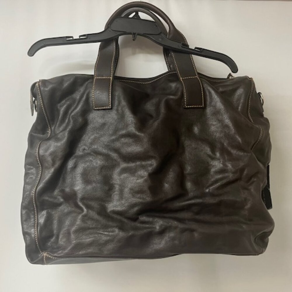 Lucchese Cosimo Travel Tote in Espresso R2003-2019--EACH- NEW - Picture 2 of 6